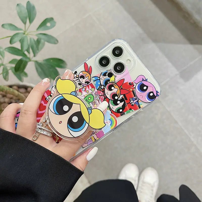 Kawaii Powerpuff Girls Mobile Phone Griptok - KAWAII LULU