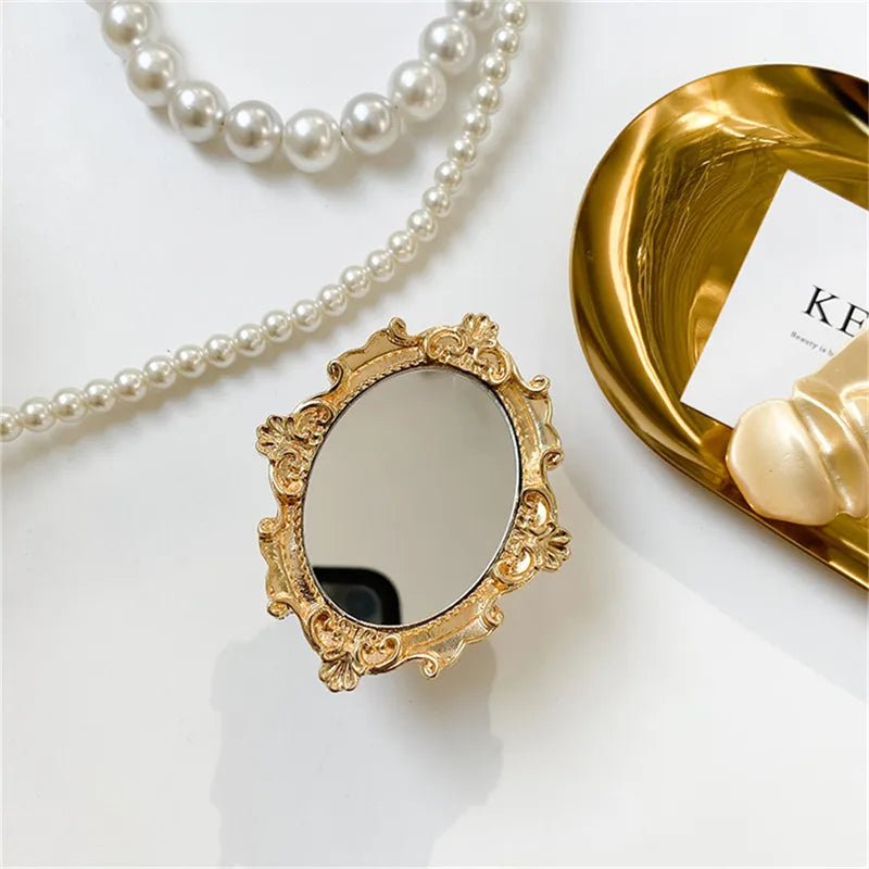 Kawaii Retro Makeup Mirror Phone Griptok - KAWAII LULU