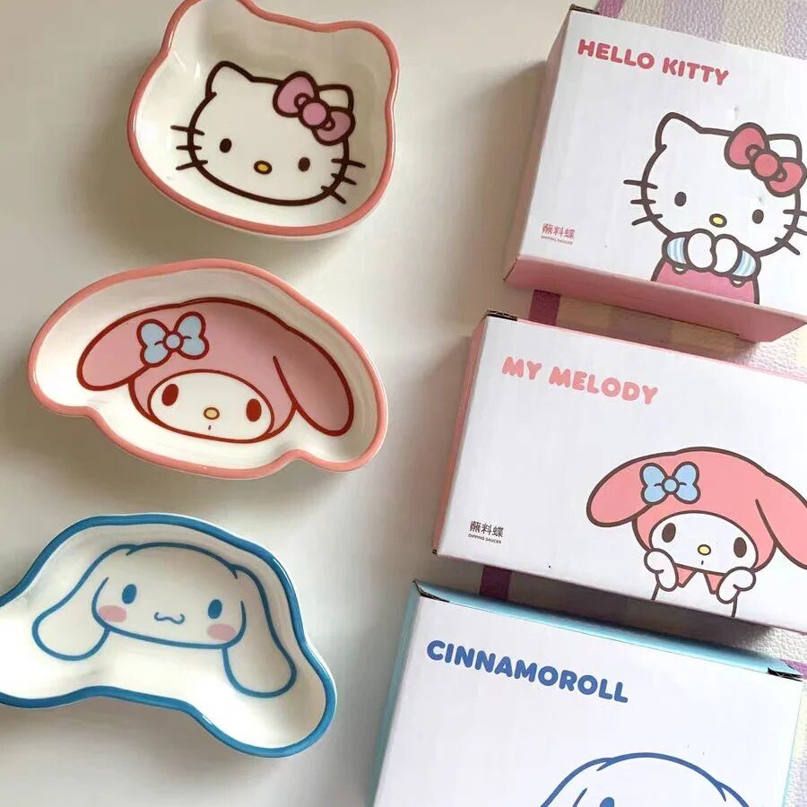 Kawaii Sanrio Ceramic Dipping Sauce Dish - KAWAII LULU