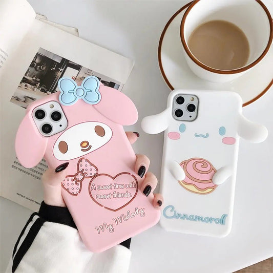 Kawaii Sanrio Characters Silicone iPhone Case - KAWAII LULU
