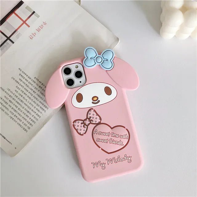 Kawaii Sanrio Characters Silicone iPhone Case - KAWAII LULU