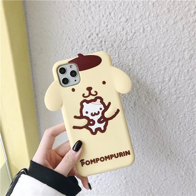 Kawaii Sanrio Characters Silicone iPhone Case - KAWAII LULU