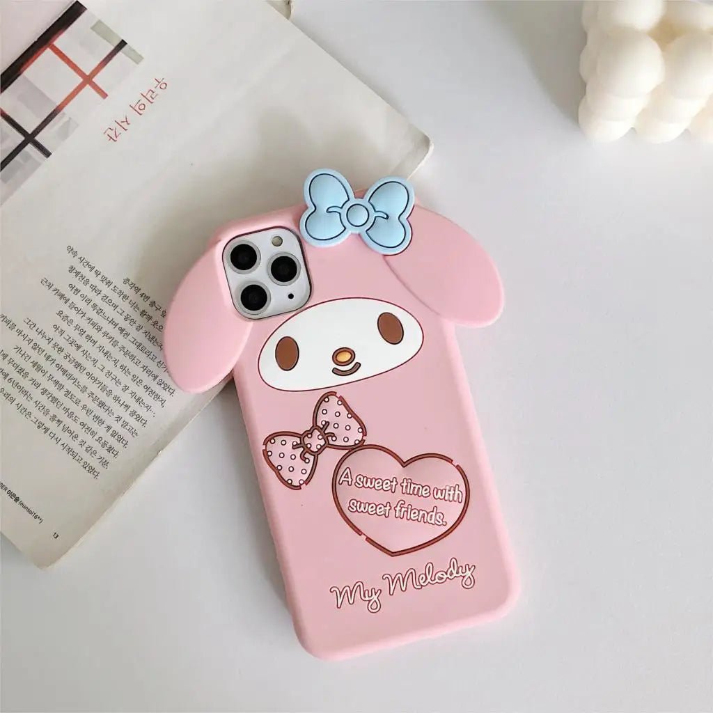 Kawaii Sanrio Characters Silicone iPhone Case - KAWAII LULU