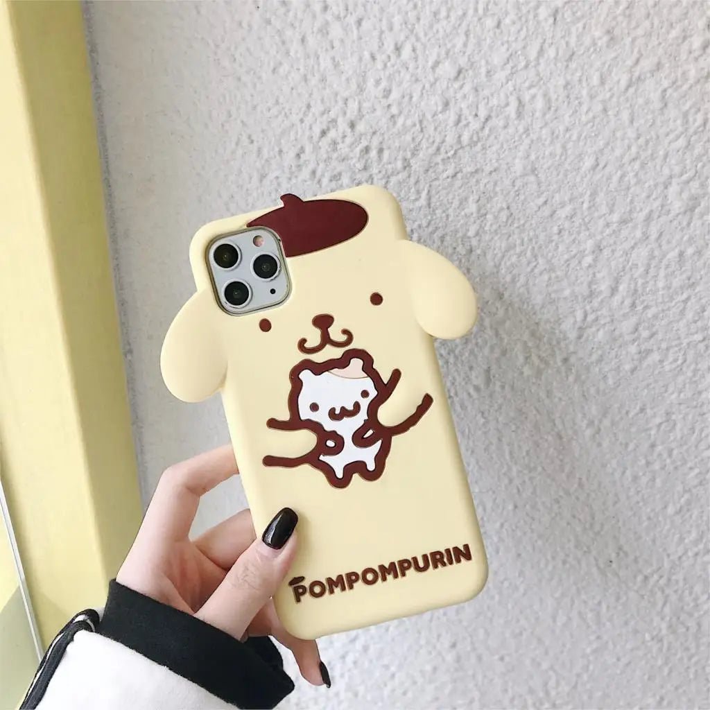 Kawaii Sanrio Characters Silicone iPhone Case - KAWAII LULU