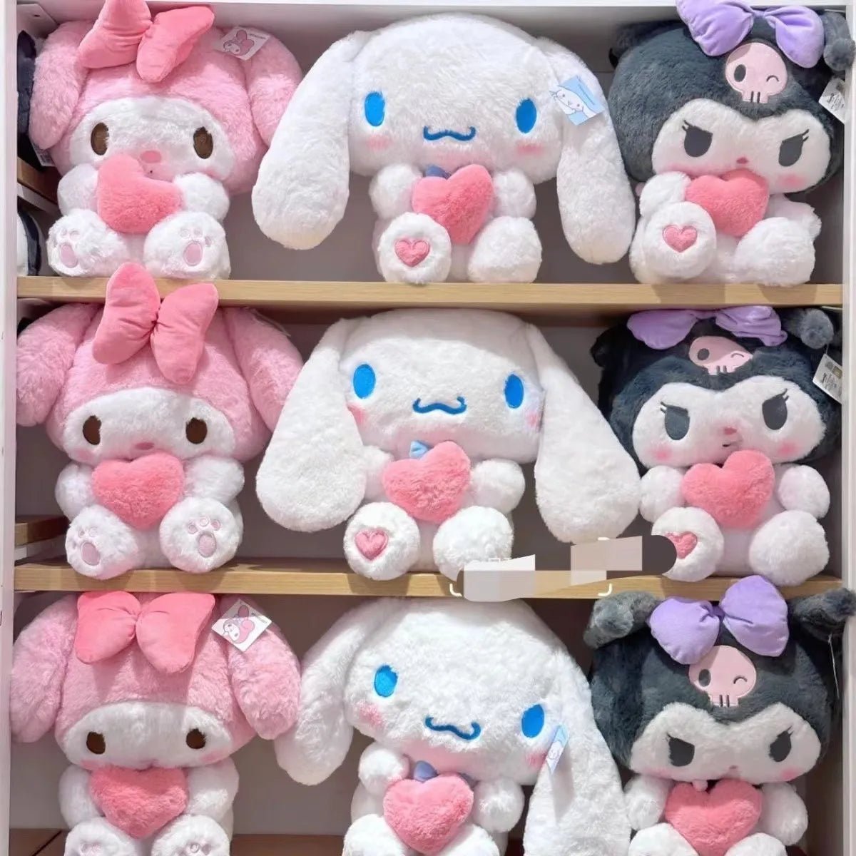 Kawaii Sanrio Plush Doll with Love Heart - KAWAII LULU
