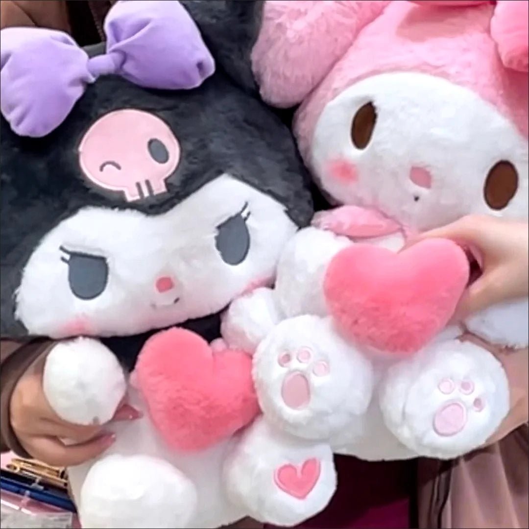 Kawaii Sanrio Plush Doll with Love Heart - KAWAII LULU