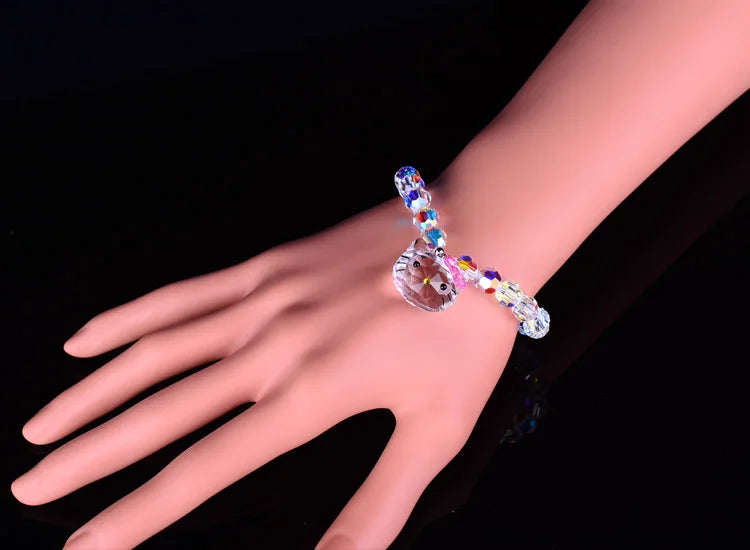 Kawaii Hello Kitty Crystal Bracelet