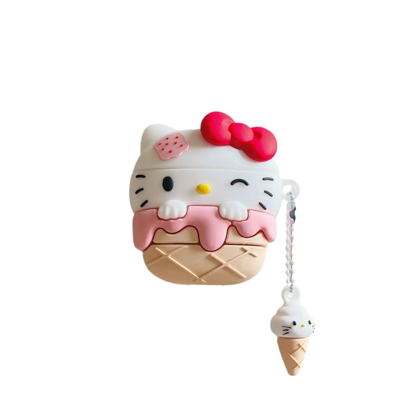 Kawaii Hello Kitty Ice Cream AirPods Case