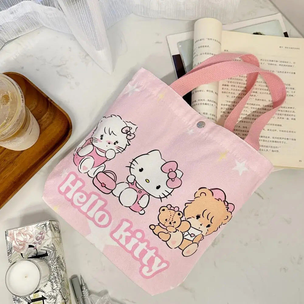 Kawaii Hello Kitty Canvas Bag