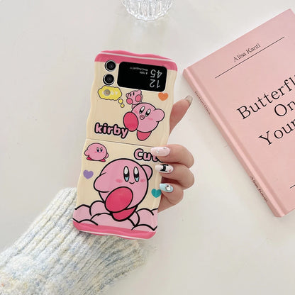 Kawaii Kirby Galaxy Z Flip Case - KAWAII LULU