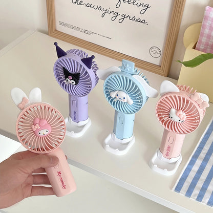 Kawaii Sanrio Handheld Mini Fan