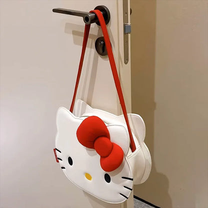 Kawaii Hello Kitty Face Shoulder Bag