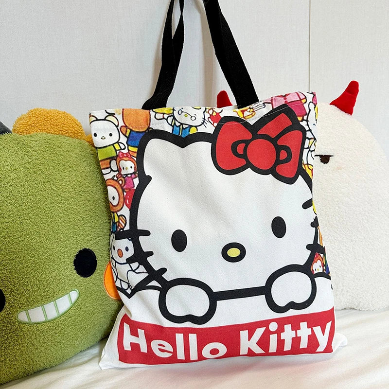 Kawaii Hello Kitty Canvas Bag