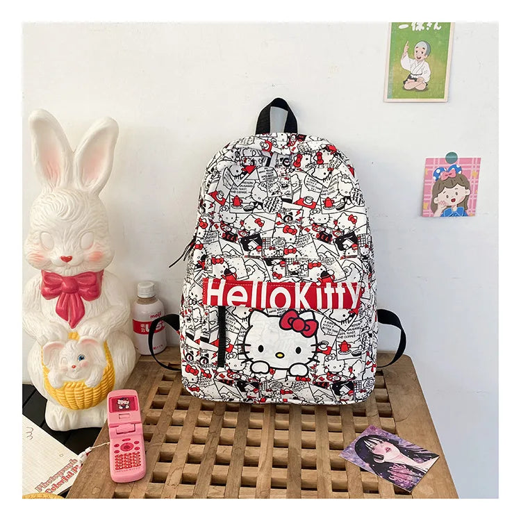 Kawaii Hello Kitty Street Backpack