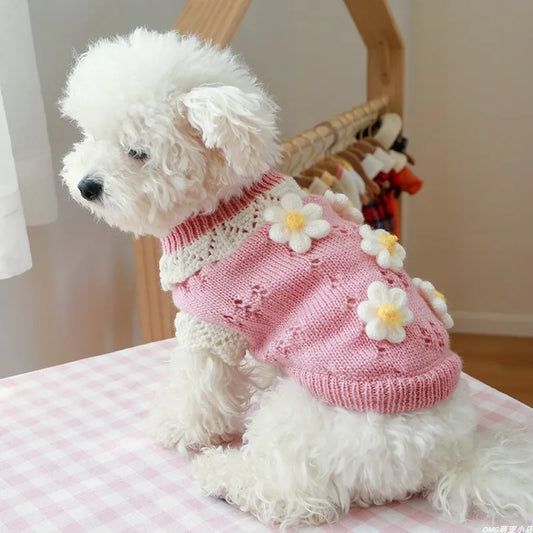 Kawaii Flower Knitwear for Pet - KAWAII LULU