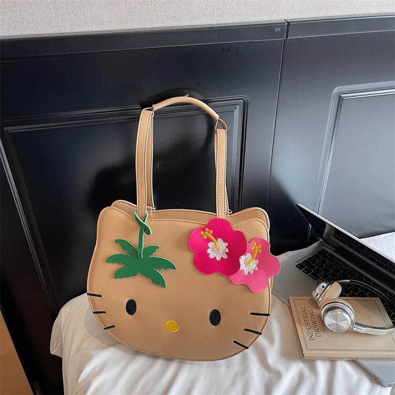 Kawaii Tanned Hello Kitty Backpack