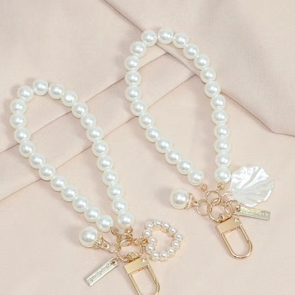 Kawaii Pearl Keychain