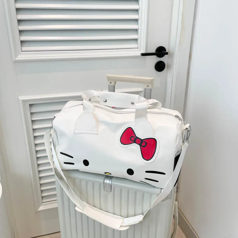 Kawaii Hello Kitty Crossbody Travel Bag