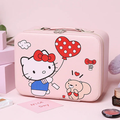 Kawaii Hello Kitty Cosmetics Storage Bag