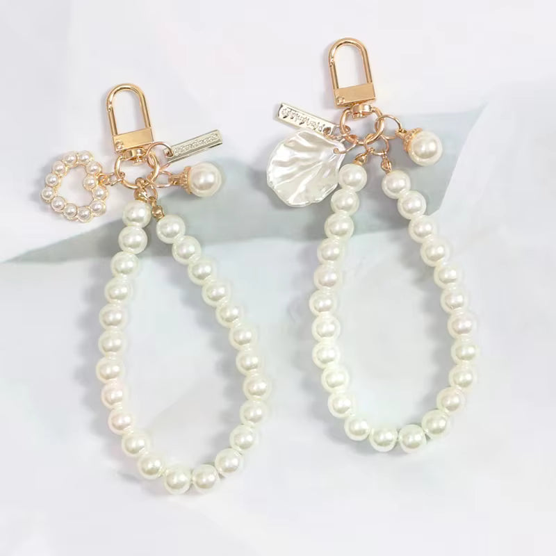 Kawaii Pearl Keychain