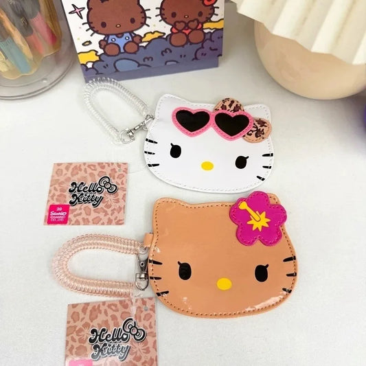 Kawaii Hello Kitty Beach Style Card Case