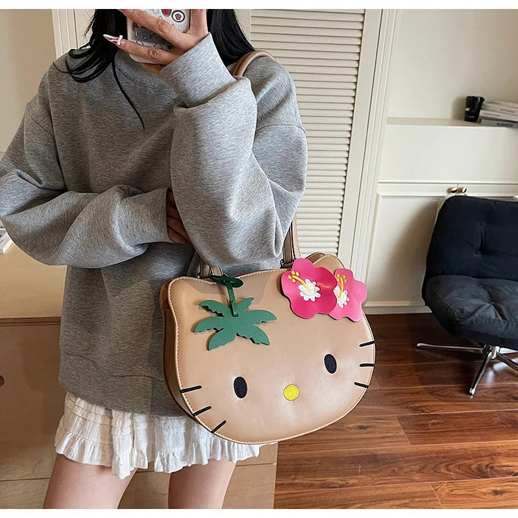 Kawaii Tanned Hello Kitty Backpack