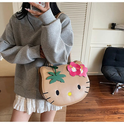 Kawaii Tanned Hello Kitty Backpack