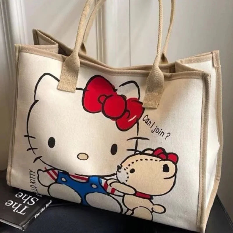 Kawaii Hello Kitty Tote Bag