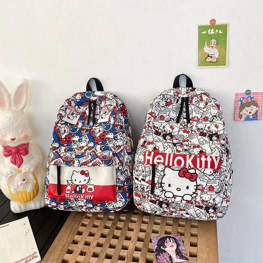 Kawaii Hello Kitty Street Backpack