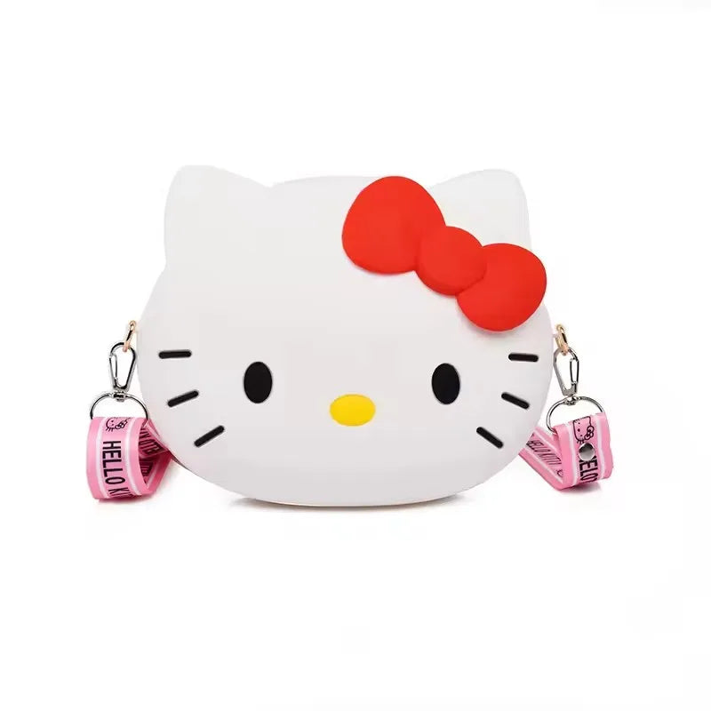 Kawaii Hello Kitty Soft Silicon Crossbody Bag