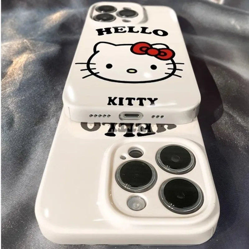 Kawaii Hello Kitty Hard Cover iPhone Case