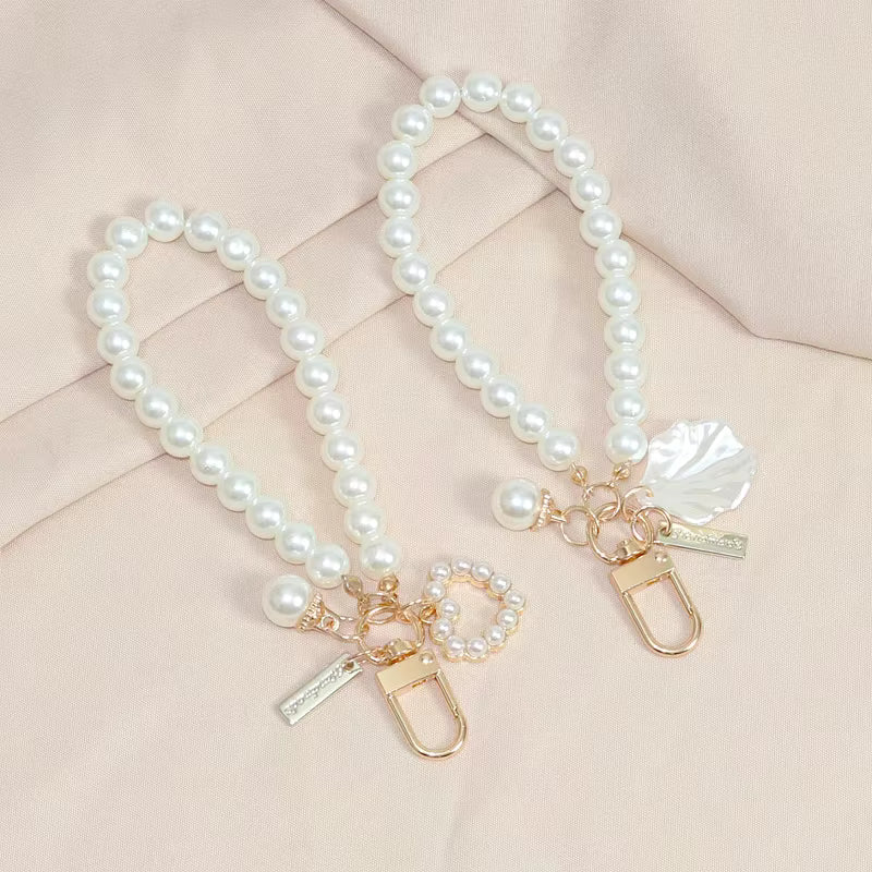 Kawaii Pearl Keychain