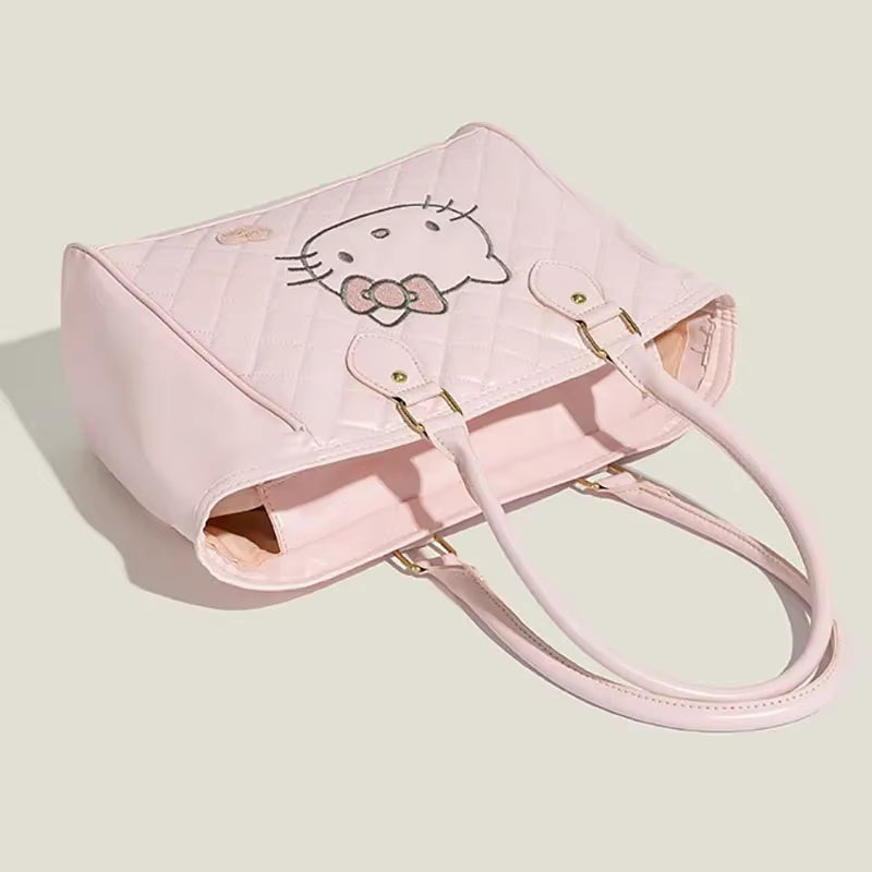 Kawaii Hello Kitty Pink Tote Bag