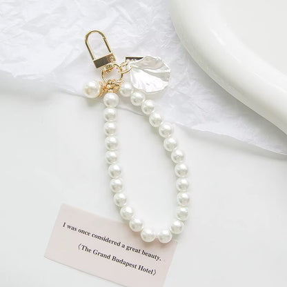 Kawaii Pearl Keychain
