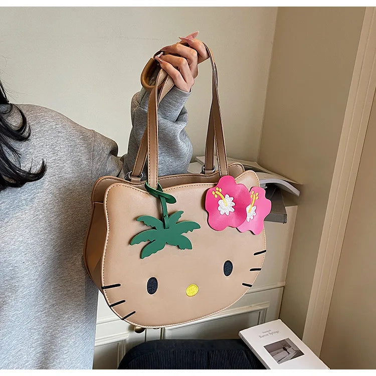 Kawaii Tanned Hello Kitty Backpack