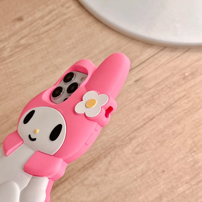 Kawaii My Melody Soft Silicone iPhone Case