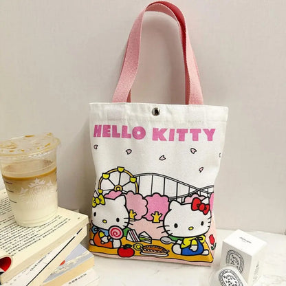 Kawaii Hello Kitty Canvas Bag