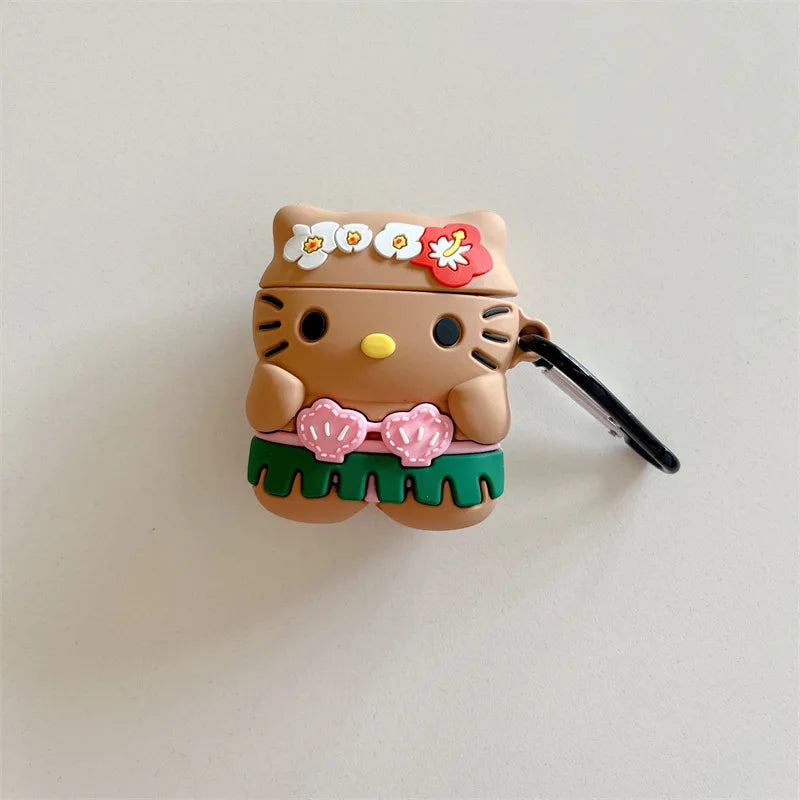 Kawaii Hawaiian Hello Kitty AirPods Case