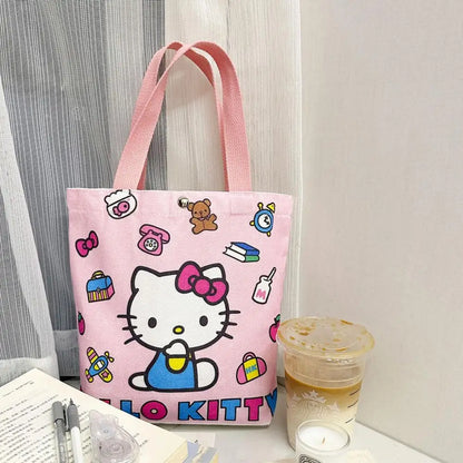 Kawaii Hello Kitty Canvas Bag