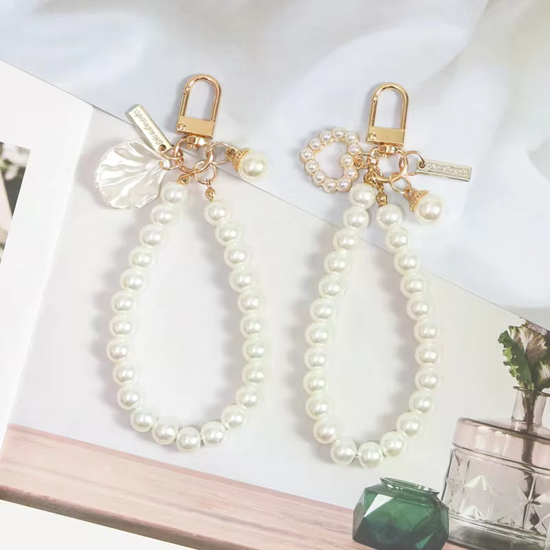 Kawaii Pearl Keychain