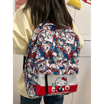 Kawaii Hello Kitty Street Backpack