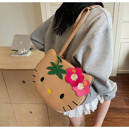 Kawaii Tanned Hello Kitty Backpack