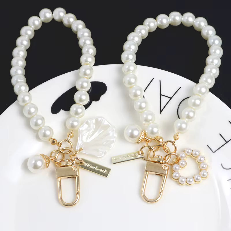Kawaii Pearl Keychain