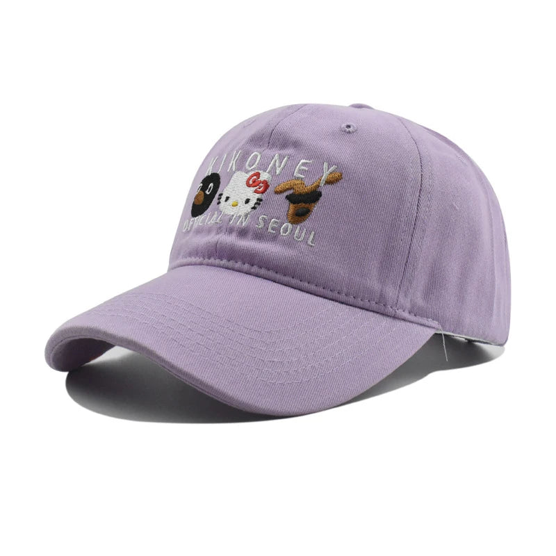 Kawaii Hello Kitty Baseball Cap