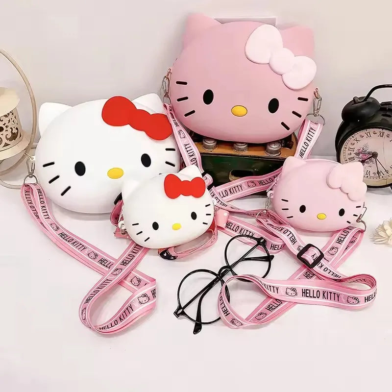 Kawaii Hello Kitty Soft Silicon Crossbody Bag