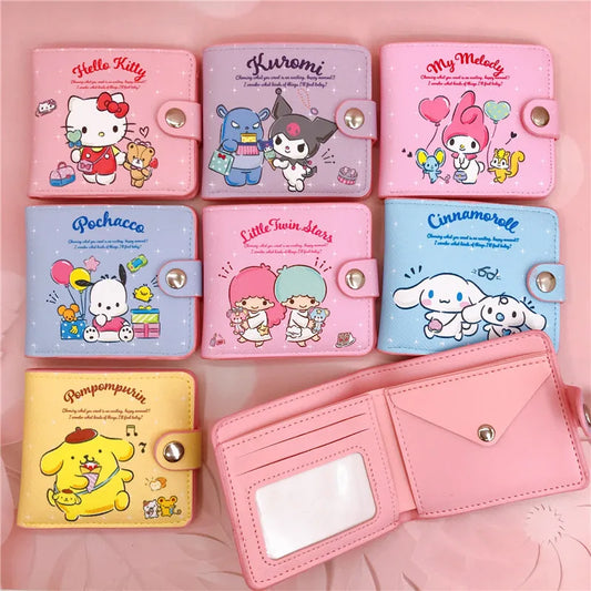 Kawaii Sanrio Folding Wallet