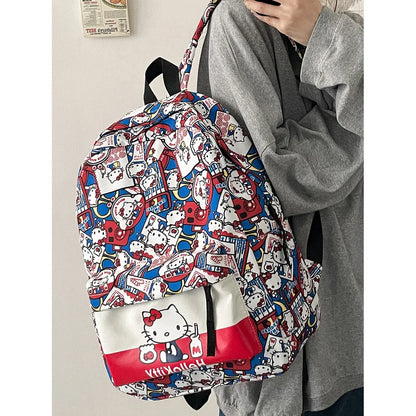 Kawaii Hello Kitty Street Backpack