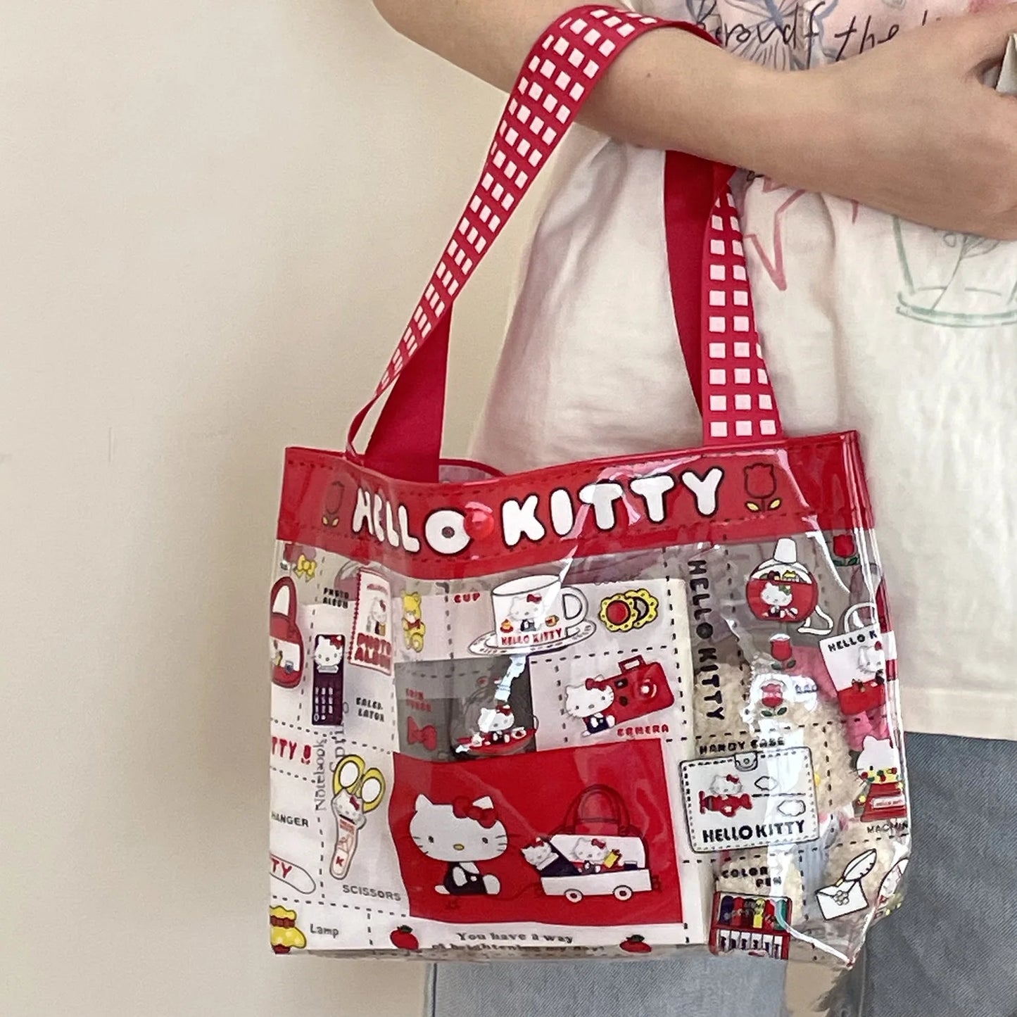 Kawaii Hello Kitty Storage Bag