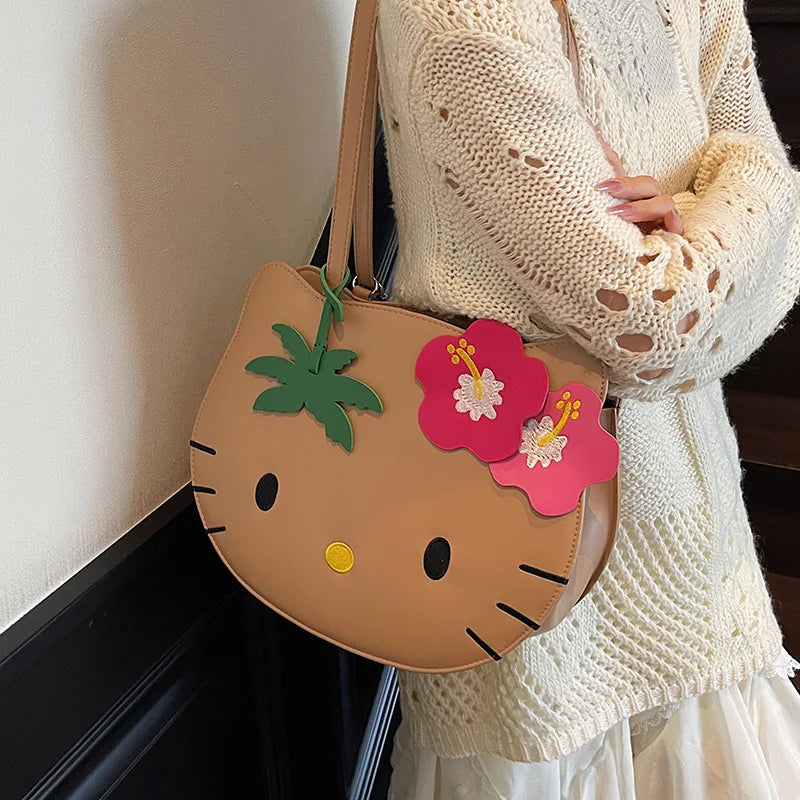 Kawaii Tanned Hello Kitty Backpack