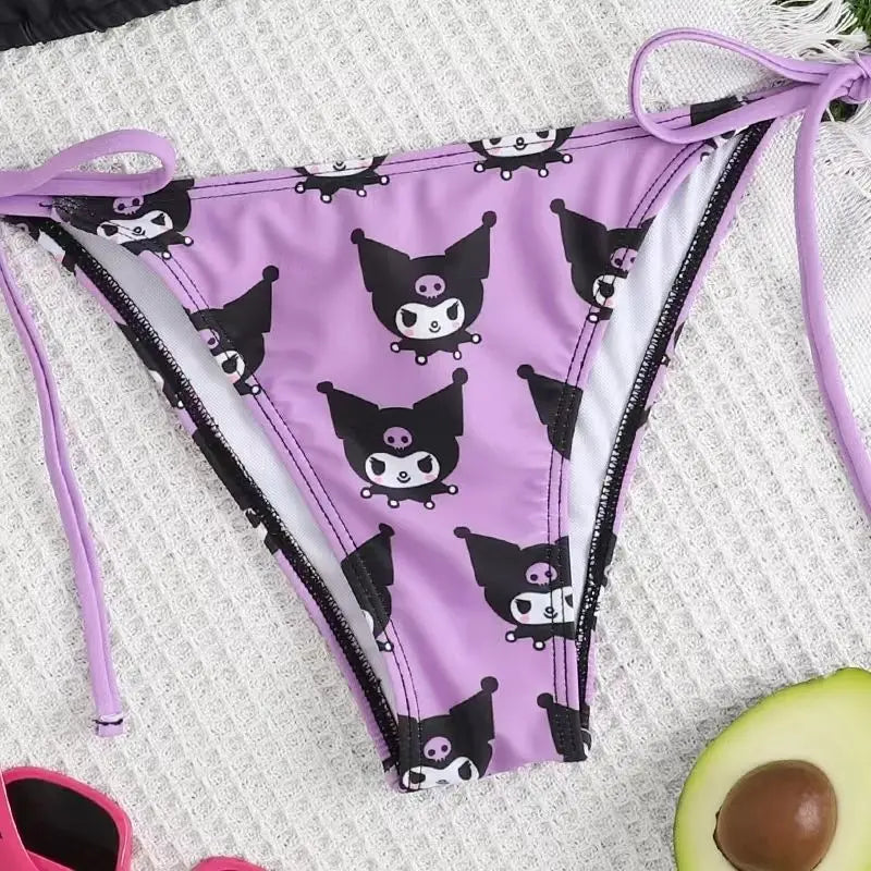 Kawaii Kuromi Bikinis